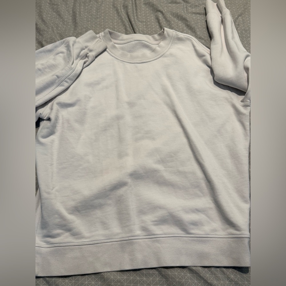Lululemon Perfectly Oversized Sweatshirt White